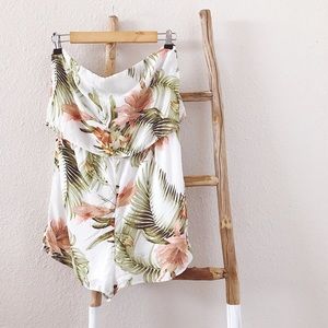 tropical romper
